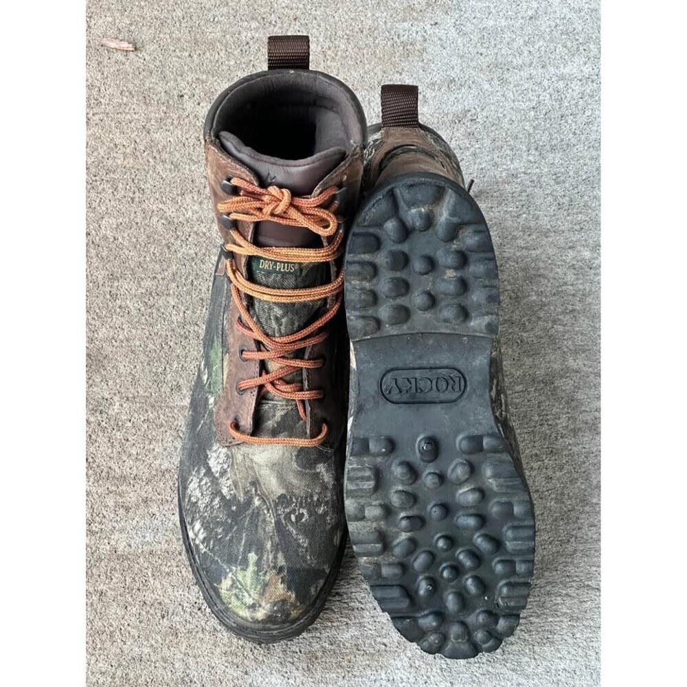 Rocky Cabela’s Dry-Plus 600 Gram Waterproof Hunting Boots Men’s 10.5 - Picture 3 of 7